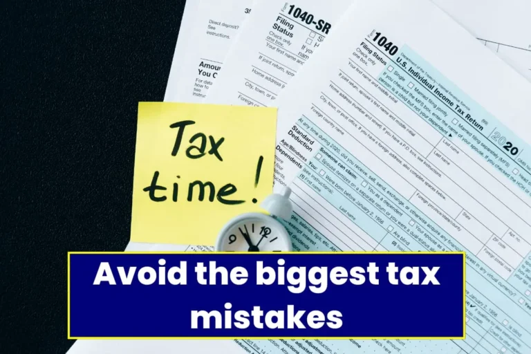 How to avoid tax mistakes