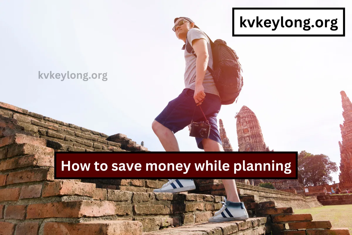 how to save money while planning