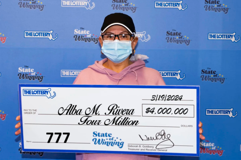 Lotto winner scoops $4m