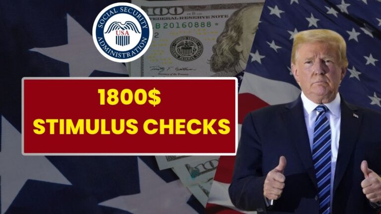 1800$ stimulus checks