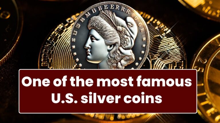 Morgan Silver Dollar: One of the most famous U.S. silver coins